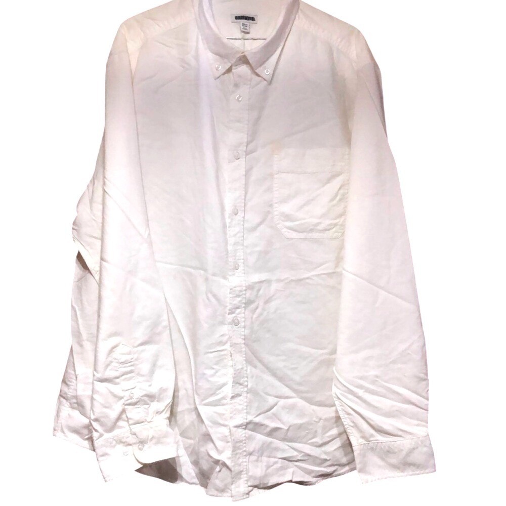 Classic  George‎ White Men's Oxford Shirt long sleeve